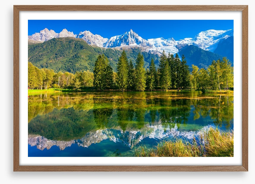 Chamonix reflections