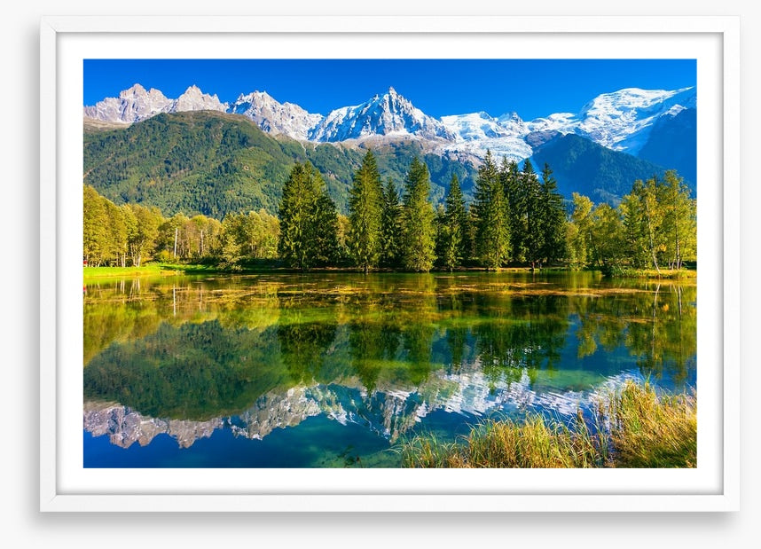 Chamonix reflections