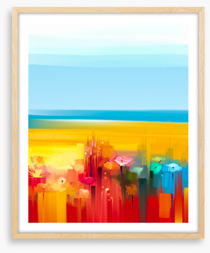Growing by the beach