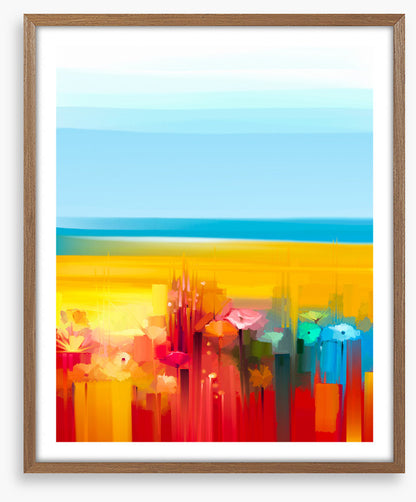 Growing by the beach