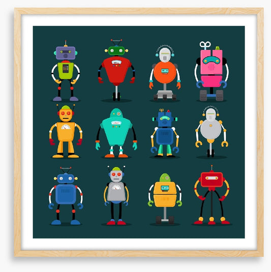 Retro robots 2