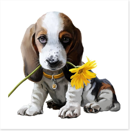 Beagle bouquet