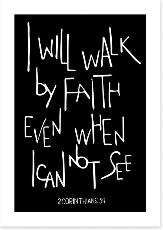 Walk by faith