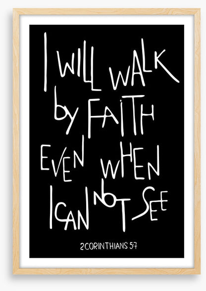 Walk by faith