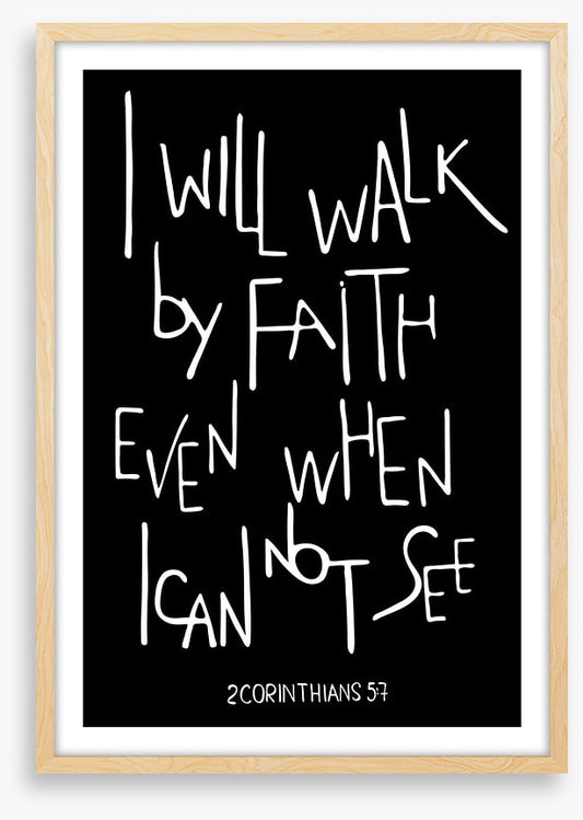 Walk by faith