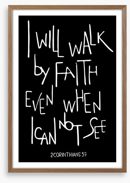 Walk by faith