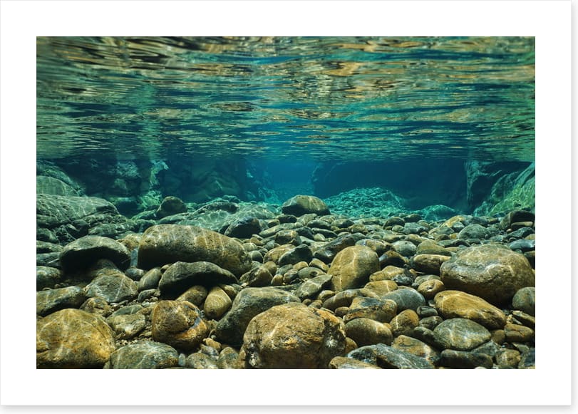 Below the river