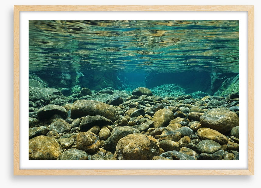 Below the river