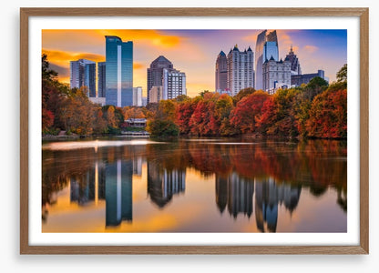 Atlanta fall reflections