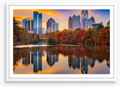 Atlanta fall reflections
