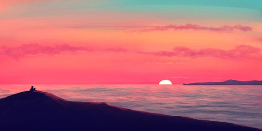Watching the sunset