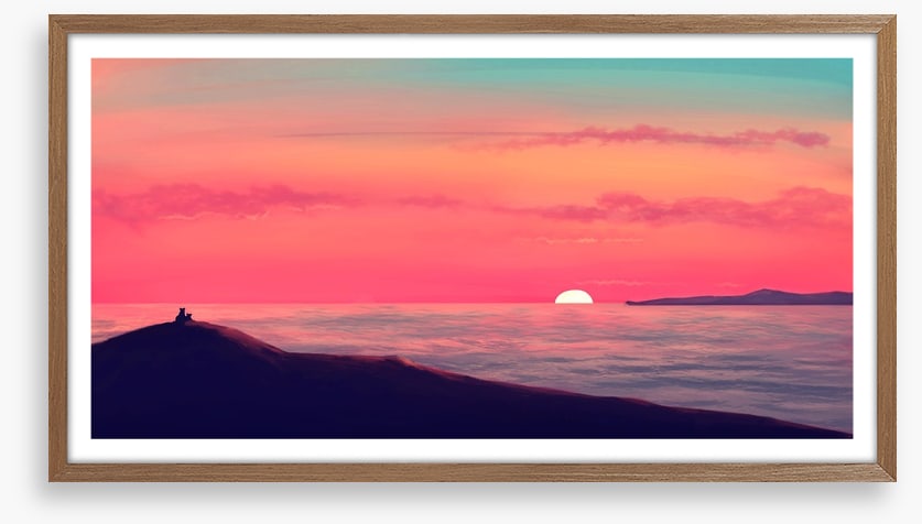 Watching the sunset
