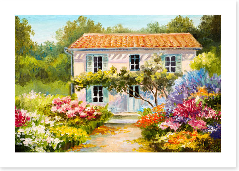 The garden house