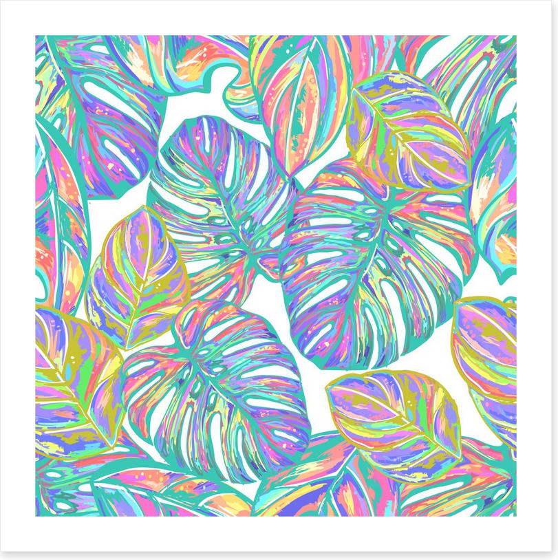 Pastel palms