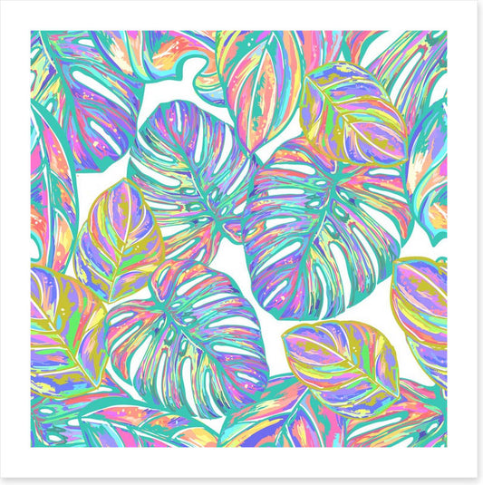 Pastel palms