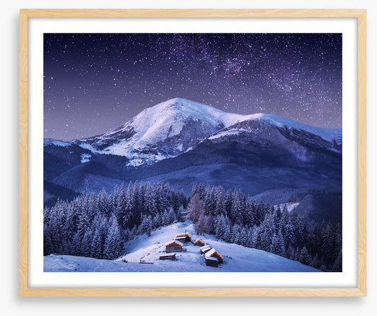 Alpine moonlight
