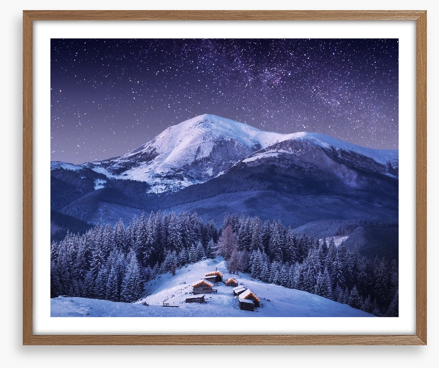 Alpine moonlight