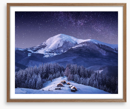 Alpine moonlight