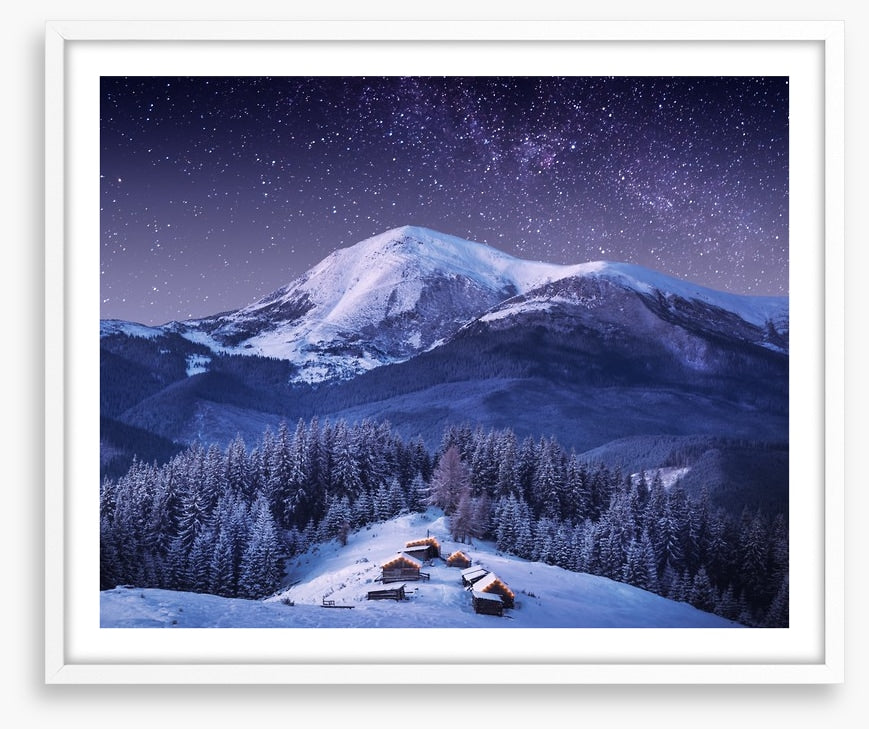 Alpine moonlight