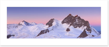 Jungfrau dawn panorama