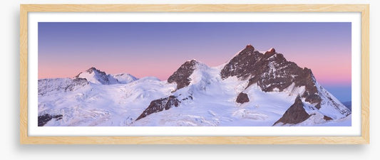 Jungfrau dawn panorama