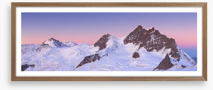 Jungfrau dawn panorama