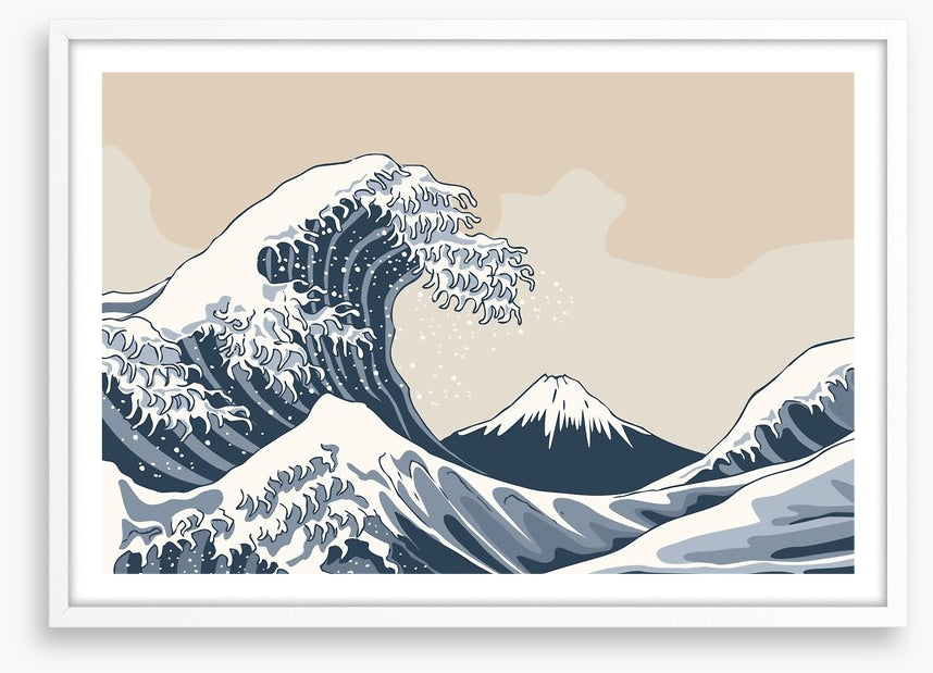 The angry wave