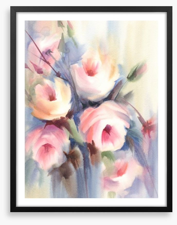 Soft rose bouquet
