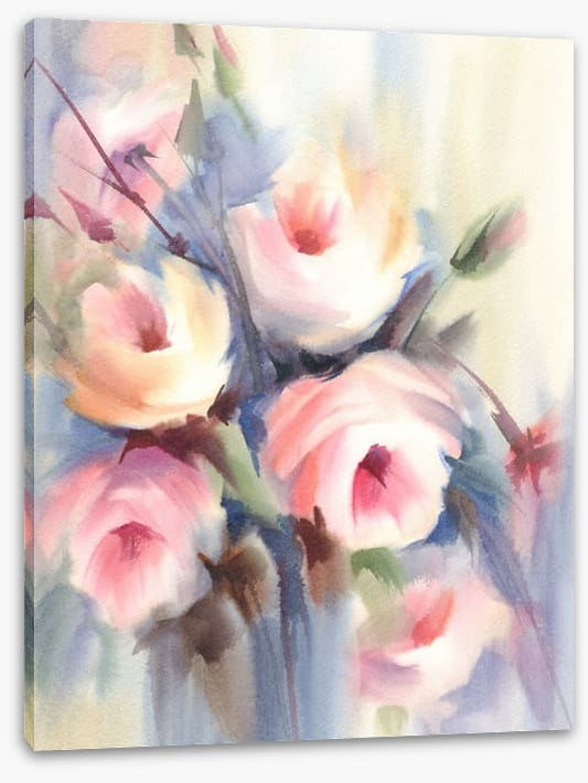 Soft rose bouquet