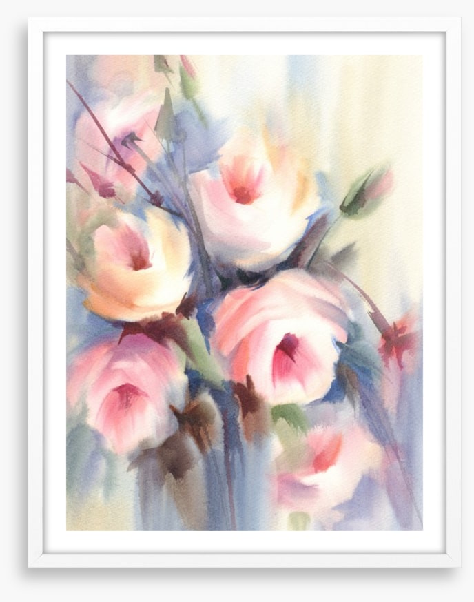 Soft rose bouquet