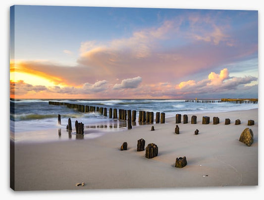 Breakwater beach