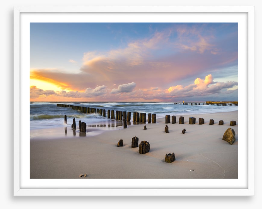 Breakwater beach