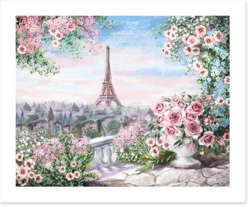 The flower terrace