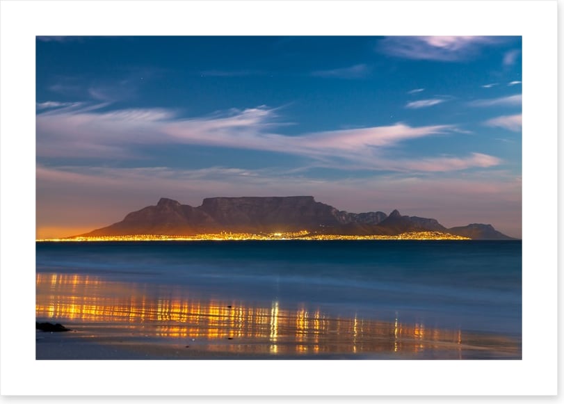 Table Mountain twilight