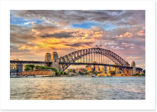 Sydney harbour sundown