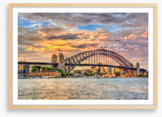 Sydney harbour sundown