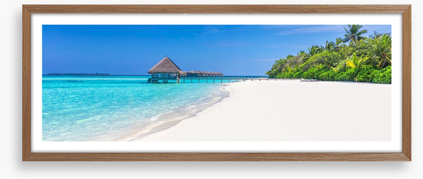 Paradise island panorama