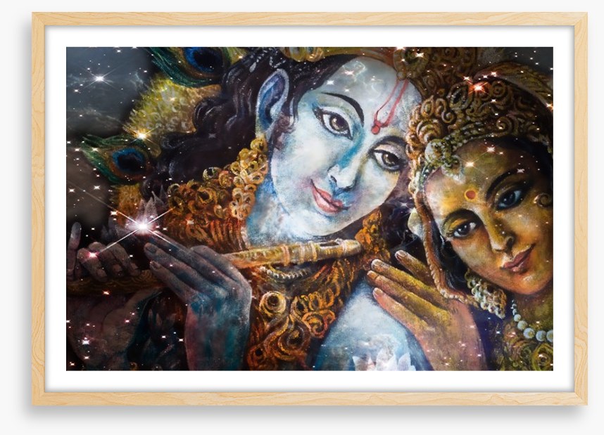 Krishna and Radha