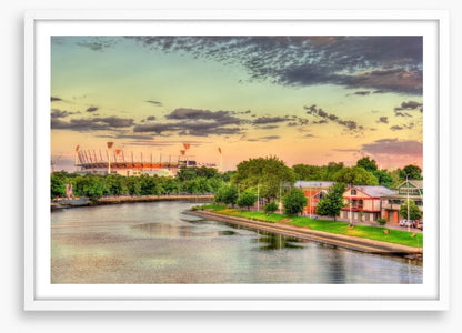 The Yarra River with MCG