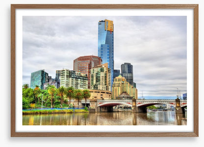 Skyline of Melbourne from the Yarra