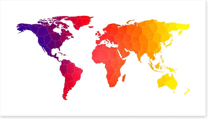 Global sunset