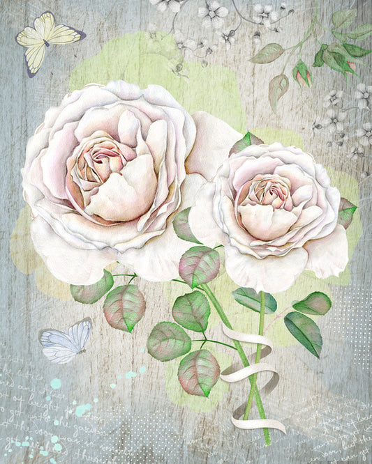 Fresh from the rose bush