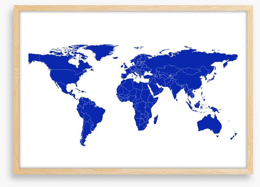 Rolling blue world