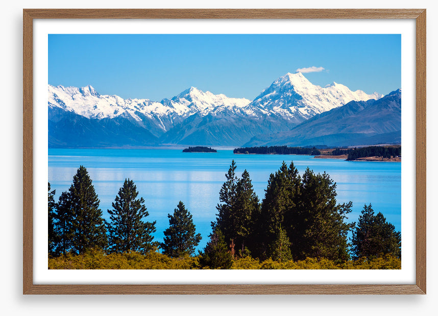 Peaks above Lake Pukaki
