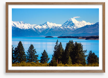 Peaks above Lake Pukaki