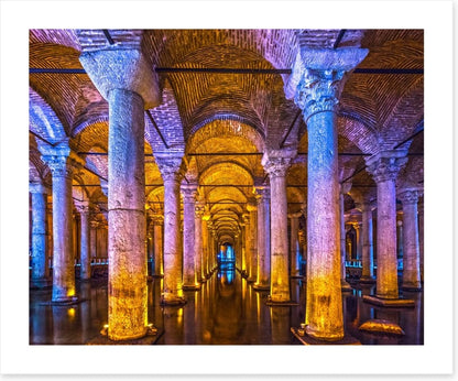 Below the Basilica