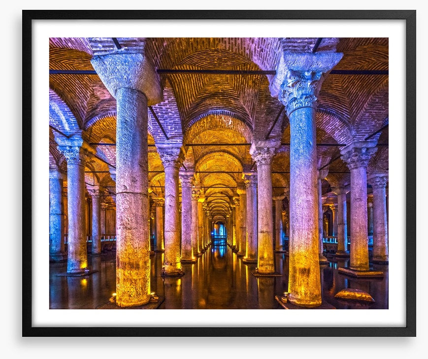 Below the Basilica
