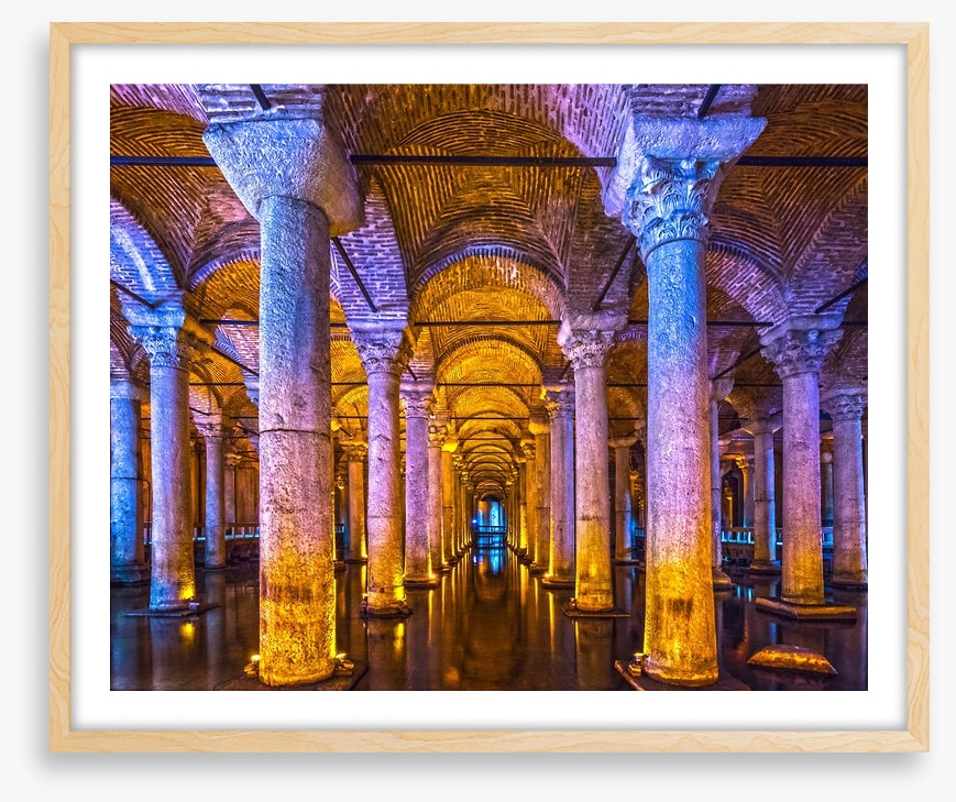 Below the Basilica
