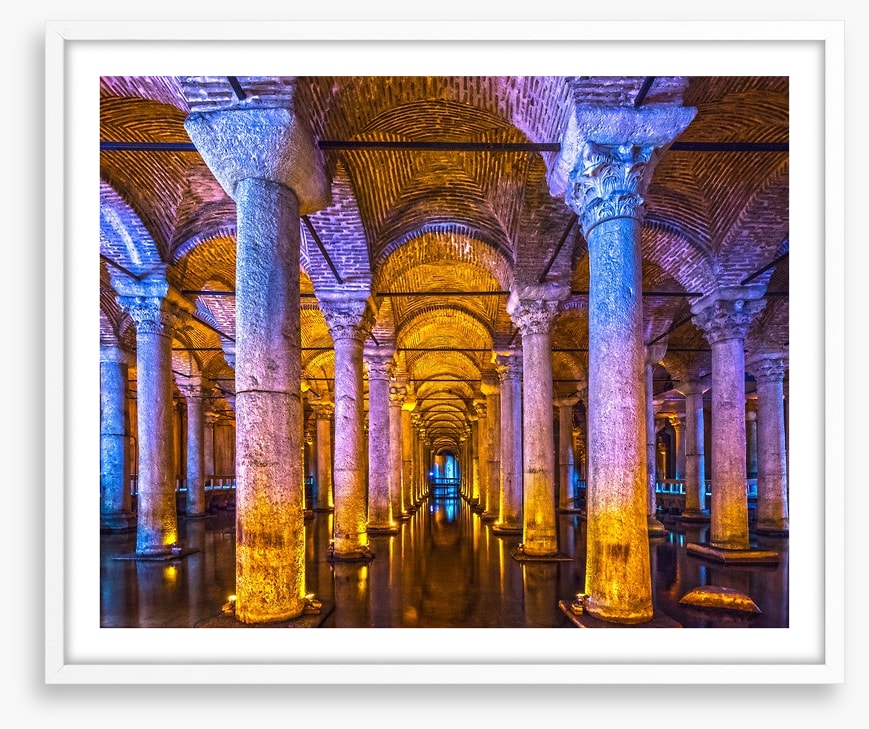 Below the Basilica