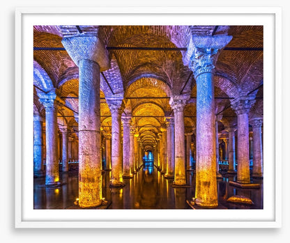 Below the Basilica